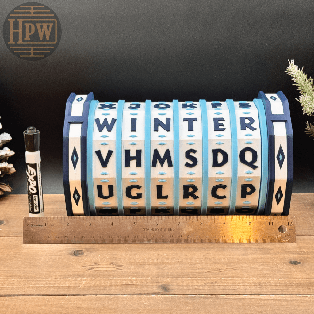 Winter Lockbox 3d model