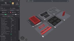 Japanese Torii Dresser 3d model