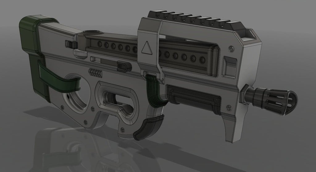 Fortnite P90 3d model