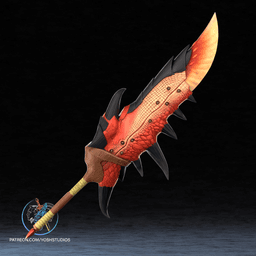 Monster Hunter Rathalos Sword 3D Printer File STL 3d model
