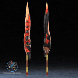 Monster Hunter Rathalos Sword 3D Printer File STL 3d model