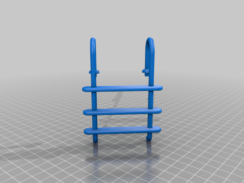 Barbie Dreamhouse Pool 3d model