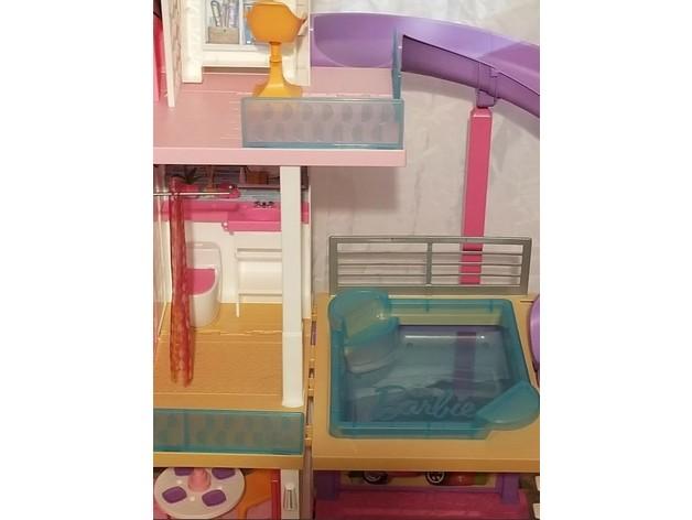 Barbie Dreamhouse Pool 3d model