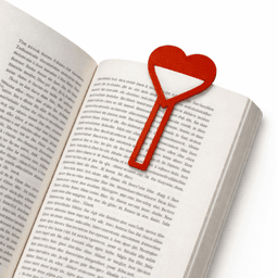 HEART BOOKMARKS COLLECTION (THREE VERSIONS) + CUSTOMITION / FAST PRINTING GIFT / VALENTINES 3d model