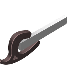 Desk Hook 3d model