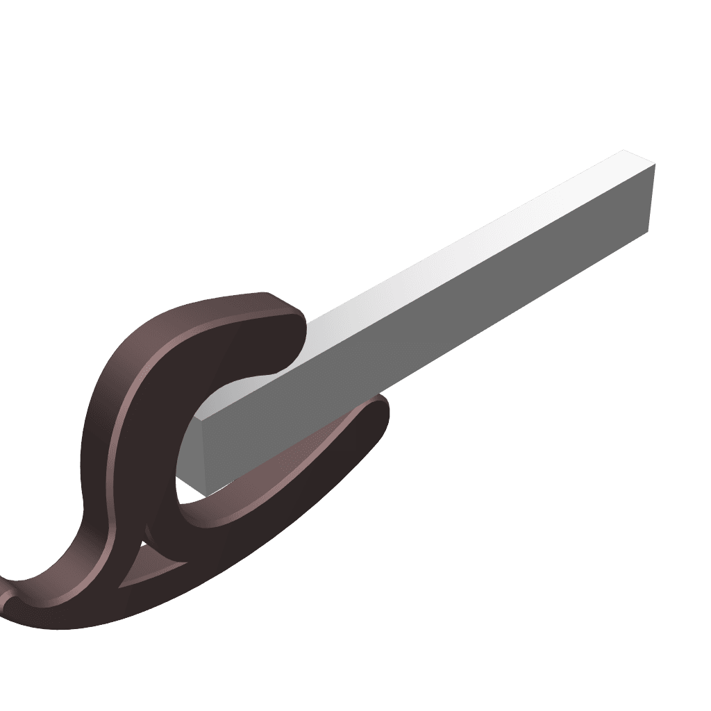 Desk Hook 3d model