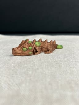 Tree Dragon Fidget 3d model