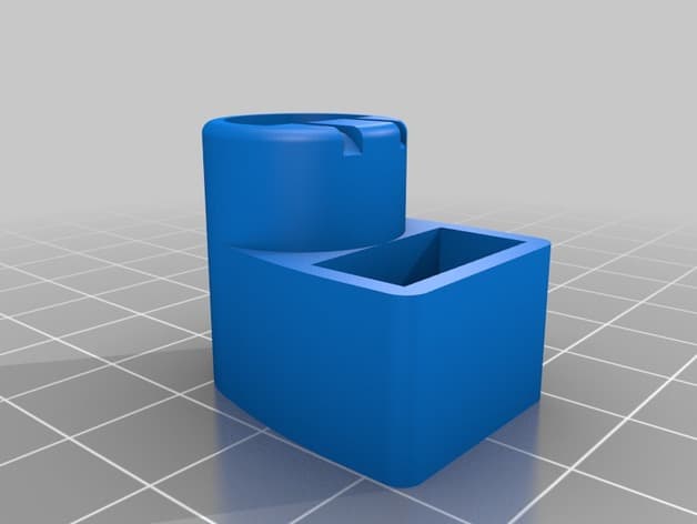 XT-60 Capacitor Holder For Panasonic FR Series 1000uF 35v 13mm 3d model