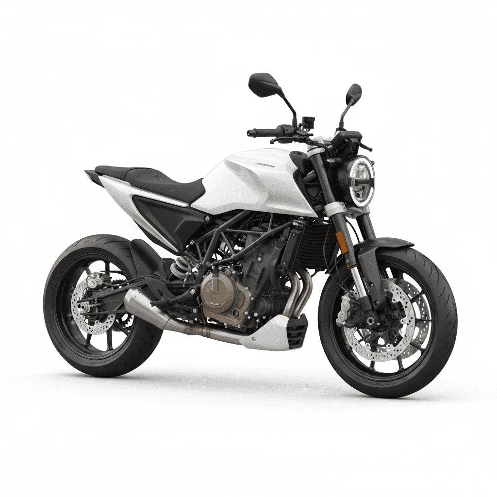 Husqvarna Vitpilen 701 Neo Cafe Motorcycle 3d model