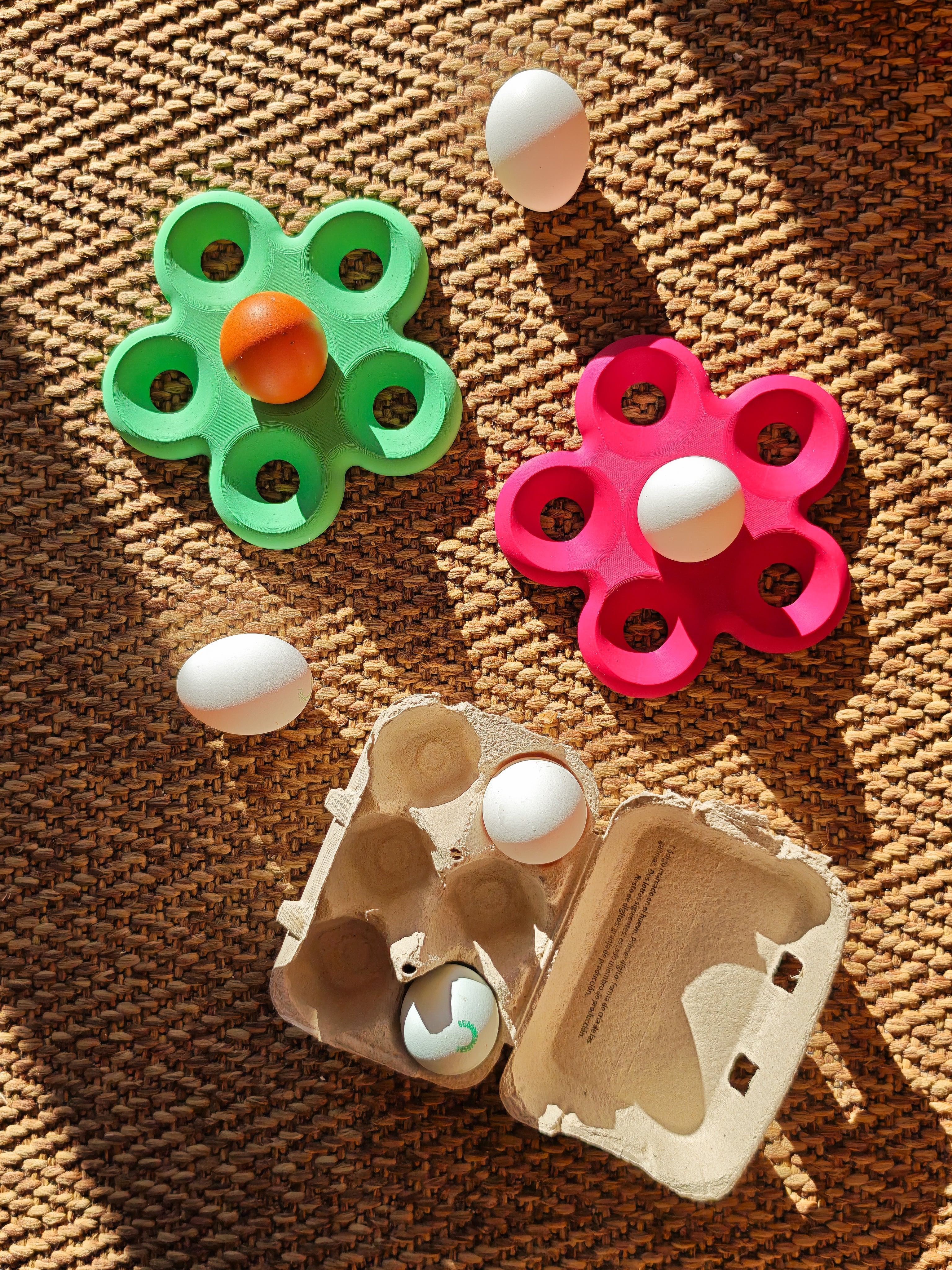 Egg Flower 3d model