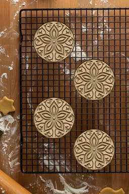 Flower Cookie Cutter, Biscuit Cutter 3d model