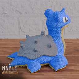 Knit Lapras.3mf 3d model