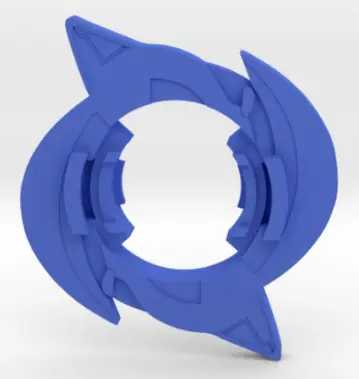 BEYBLADE SONIC GT | COMPLETE | SONIC THE HEDGEHOG SERIES 3d model