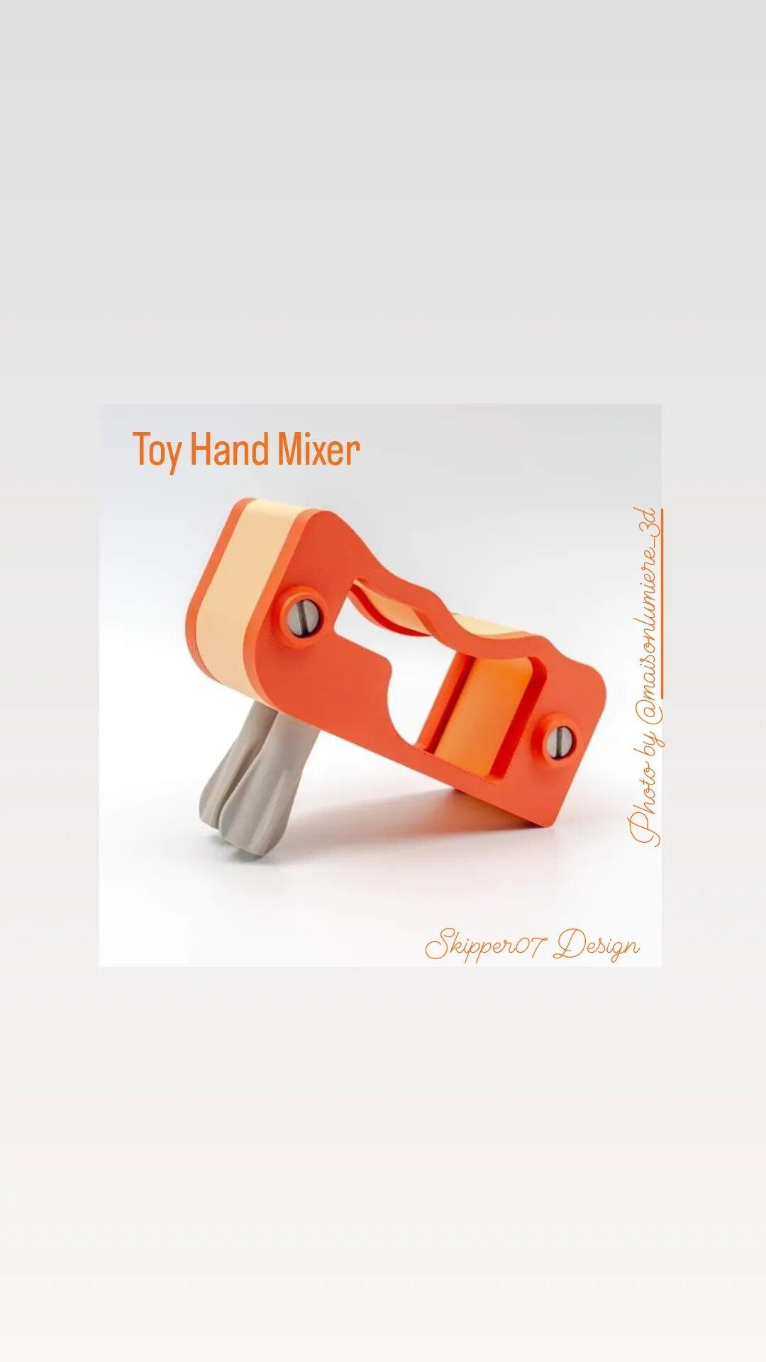 Toy Hand Mixer SK07 3d model