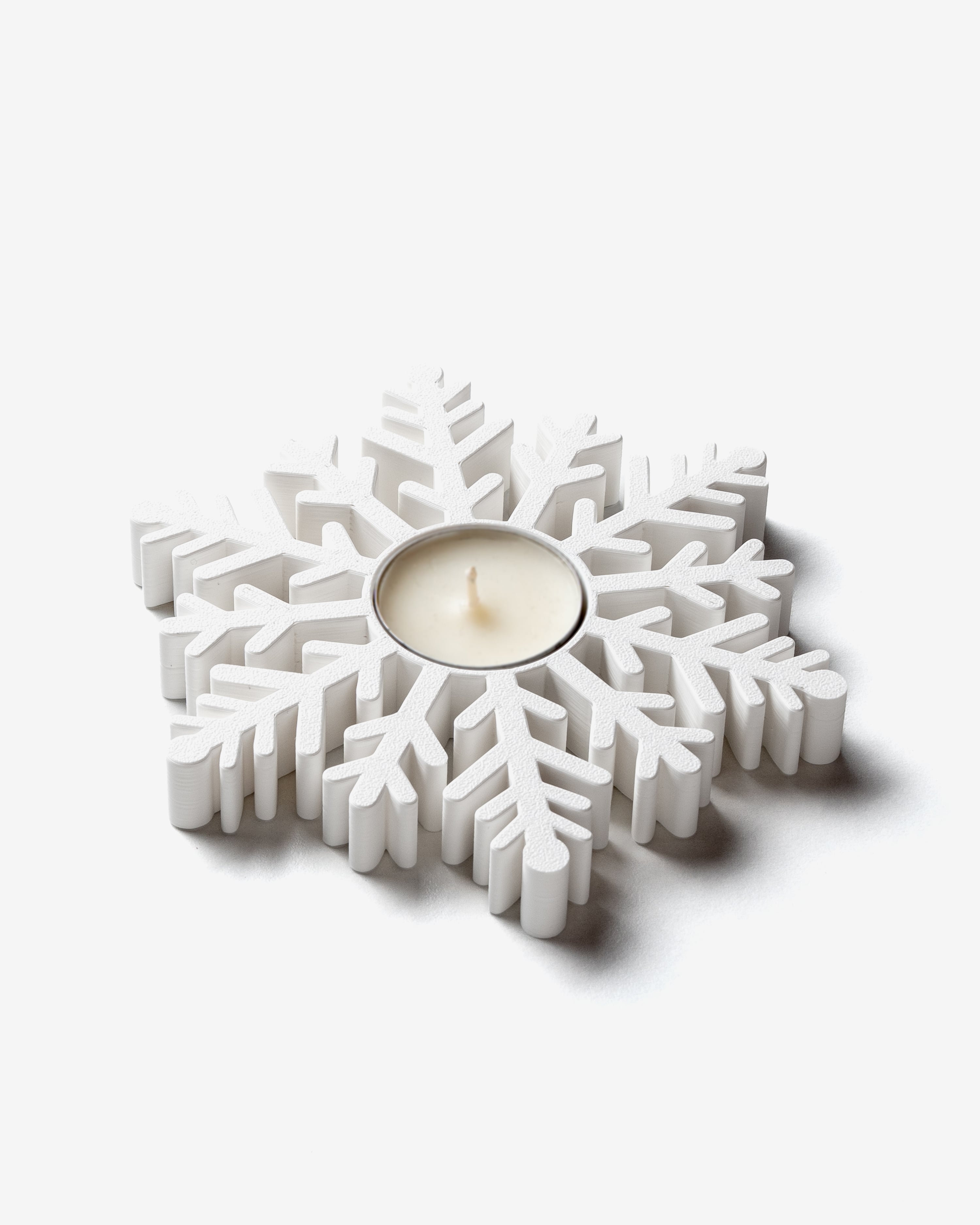 Snowflake Candle Holder 3d model
