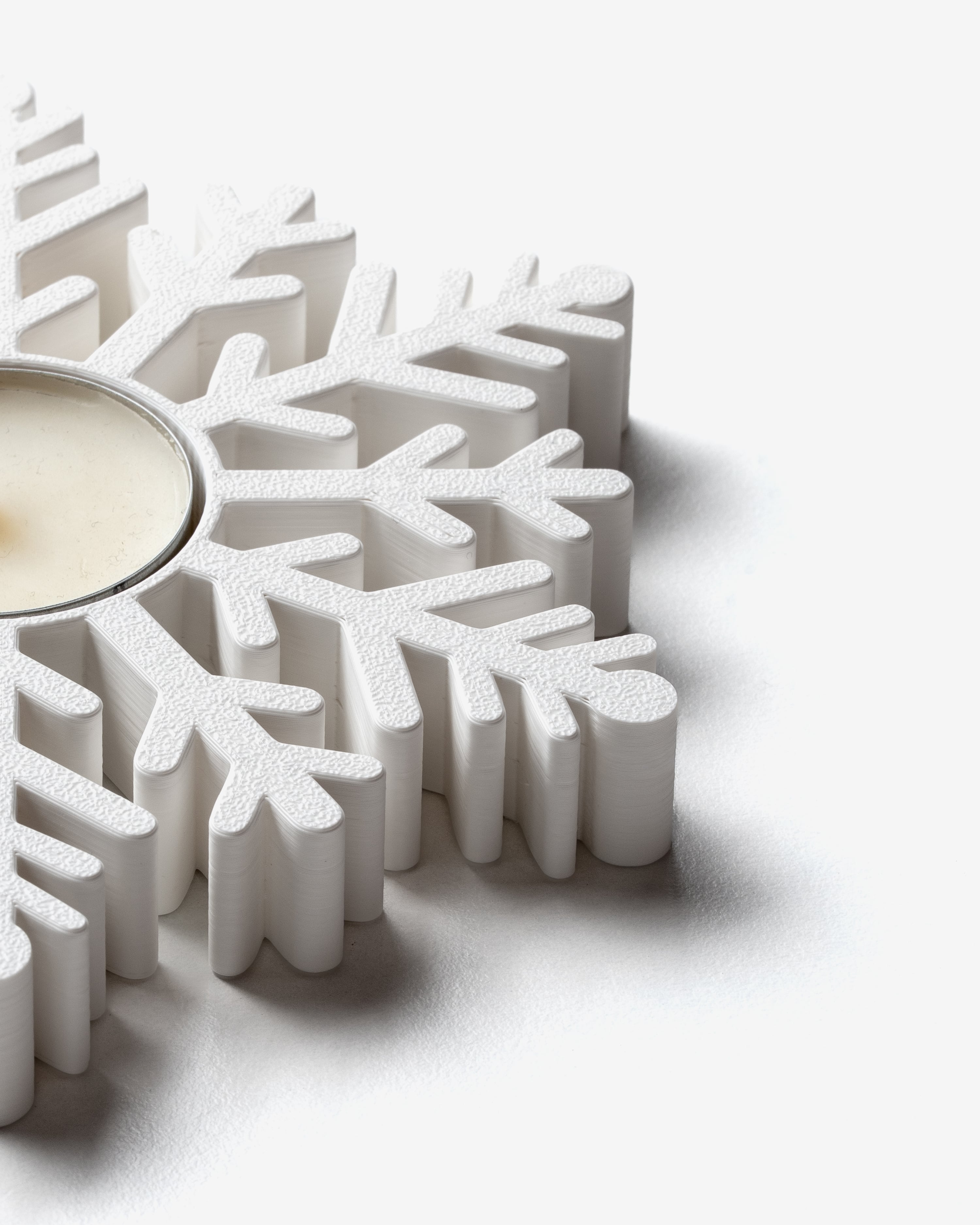 Snowflake Candle Holder 3d model