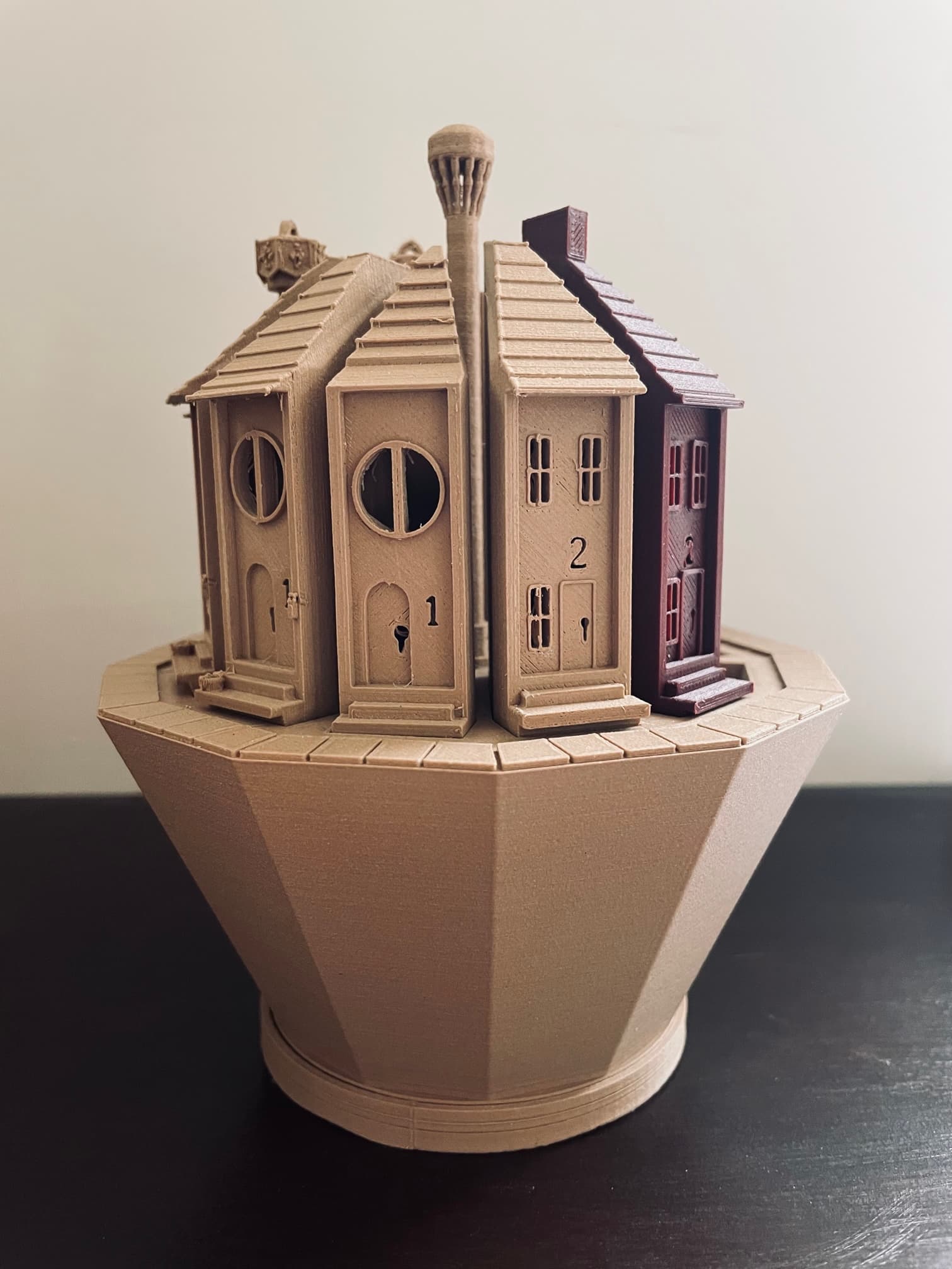 Wedge House Caddy 3d model