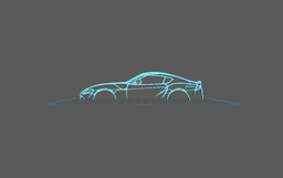 Toyota - Supra Wall Art 3d model