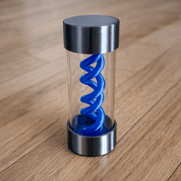 Umbrella Virus Display Vials – Resident Evil Inspired Lab Prop 3d model