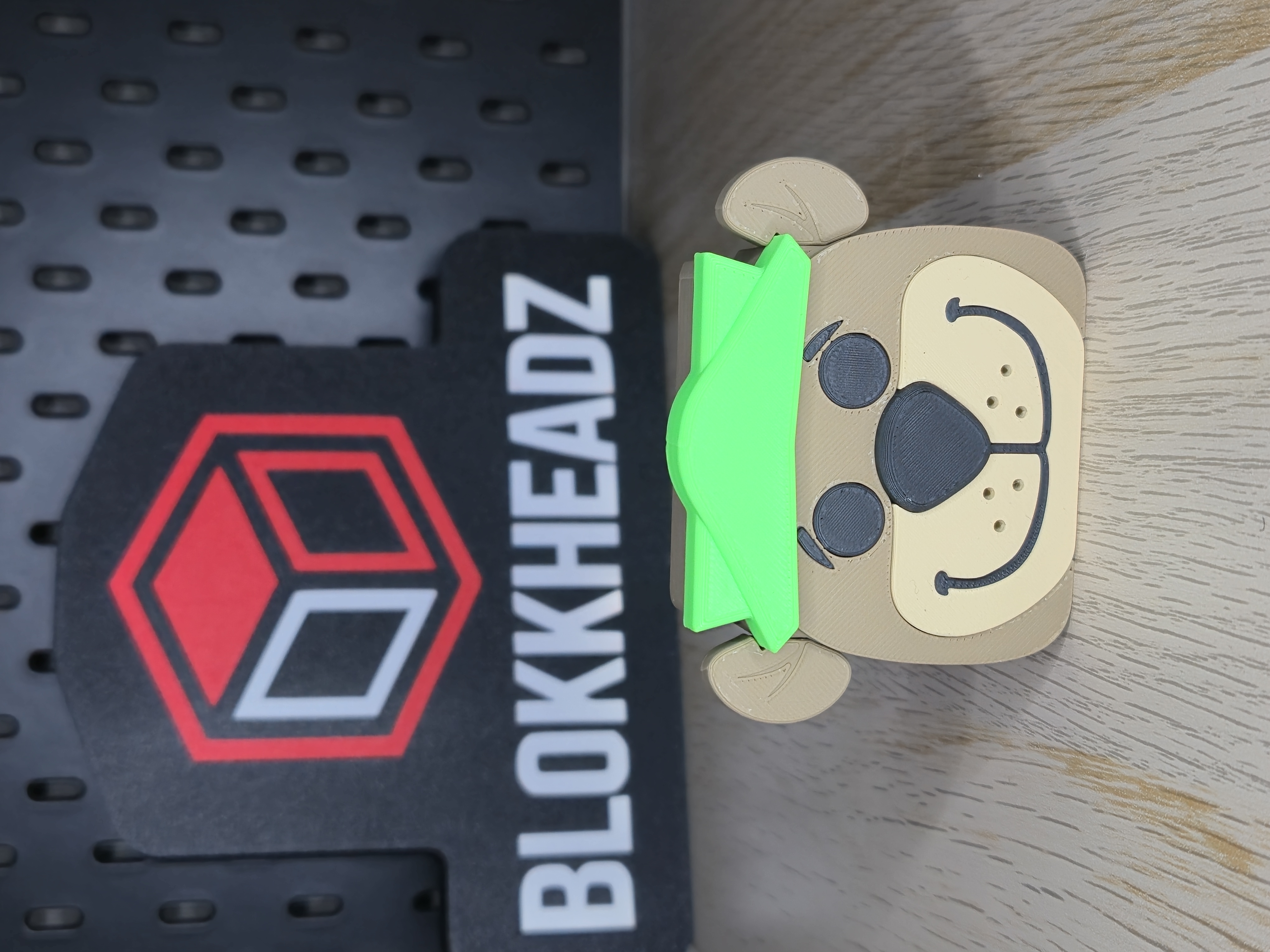 Blokkheadz Yogi Bear - Magnet, Ornament and Regular Collectible 3d model