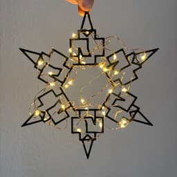 Rammstein christmas star 3d model