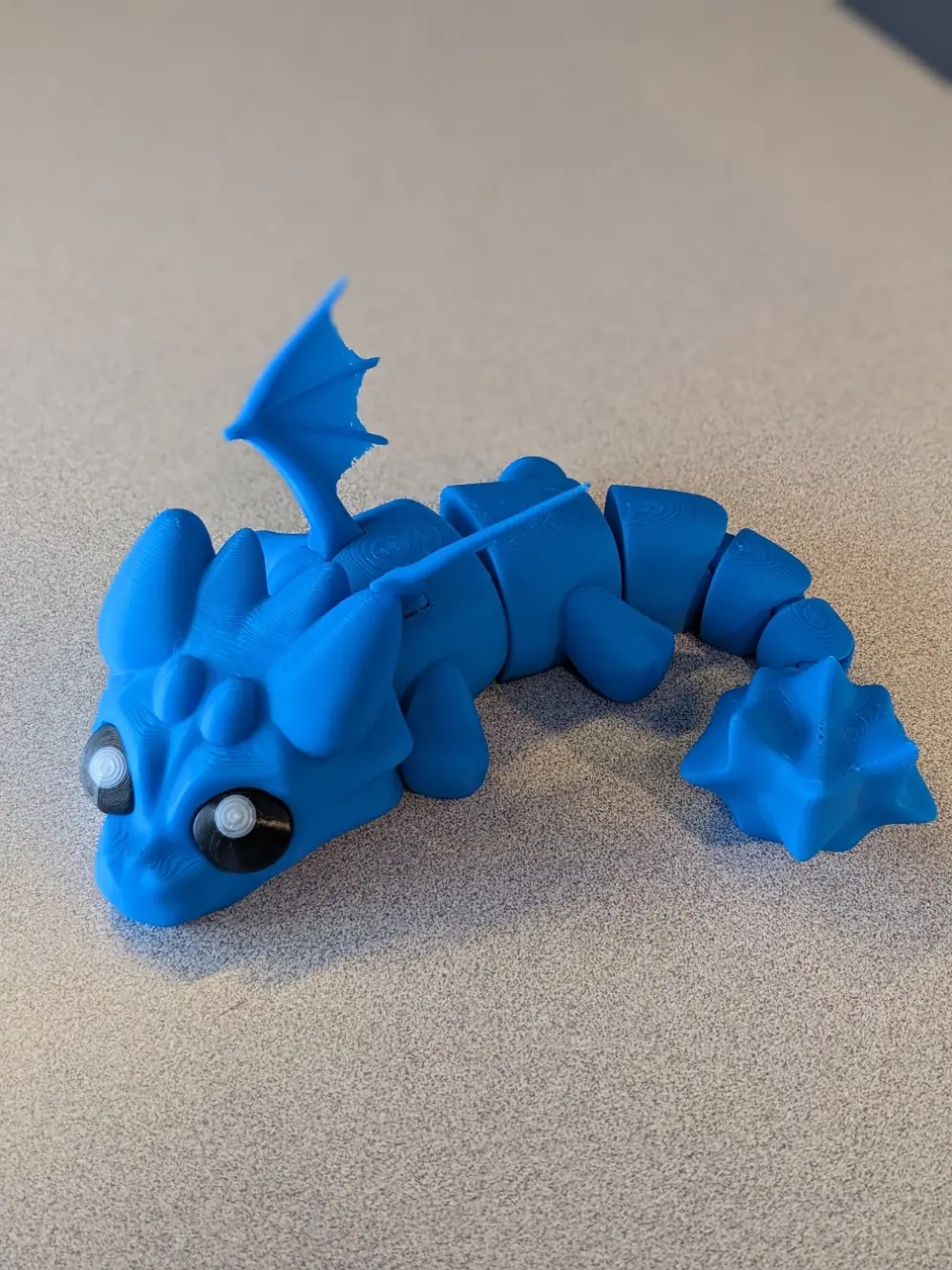 Baby Dragon - Single and Multimaterial printing 3d model