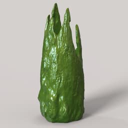 UNIQUE SCULPTURAL ORGANIC VASE 3d model
