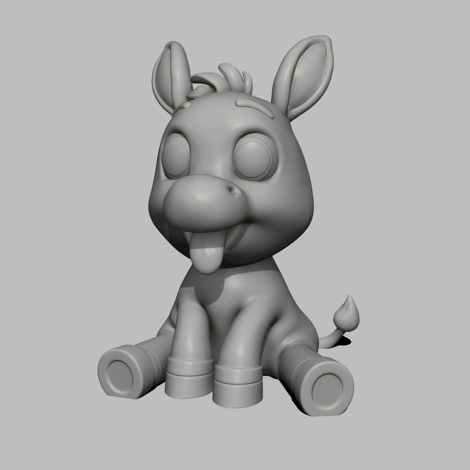 Baby Donkey 3d model