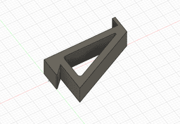French Cleat Shelf Brackets 3d model