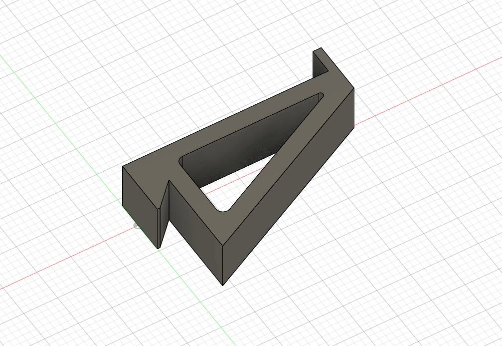 French Cleat Shelf Brackets 3d model