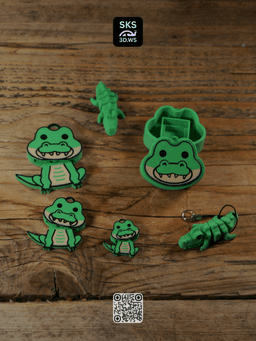 The Ultimate Alligator Fidget Pack 3d model