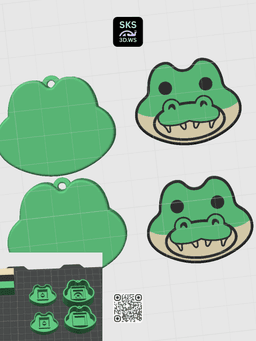The Ultimate Alligator Fidget Pack 3d model