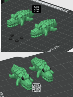 The Ultimate Alligator Fidget Pack 3d model