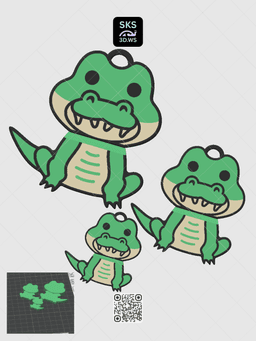The Ultimate Alligator Fidget Pack 3d model