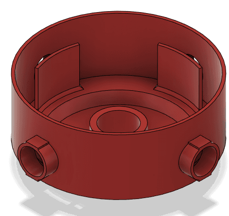 Parkside compressor filter housing 3d model