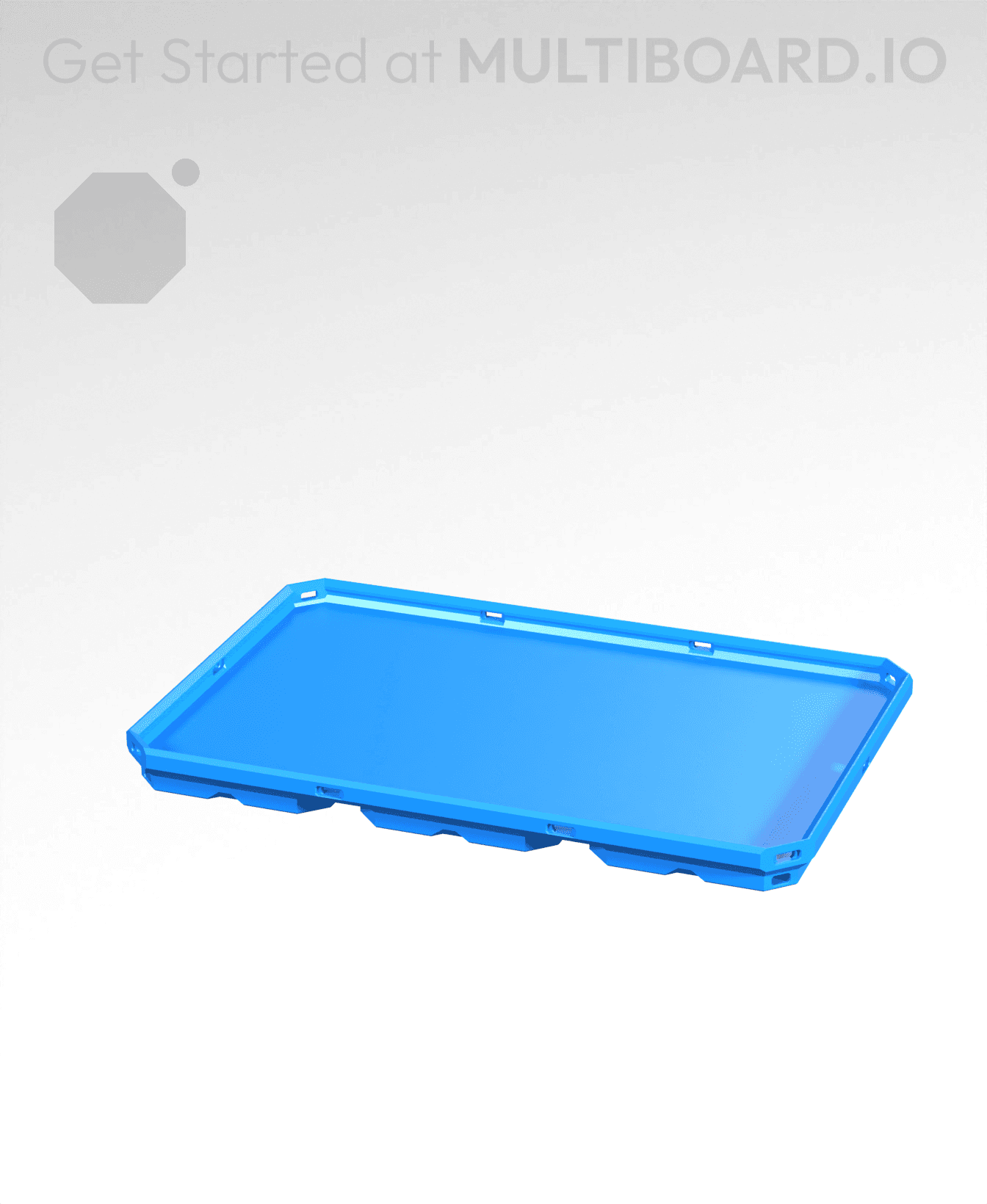 3x2 CU - Micro Multibin Shell 3d model