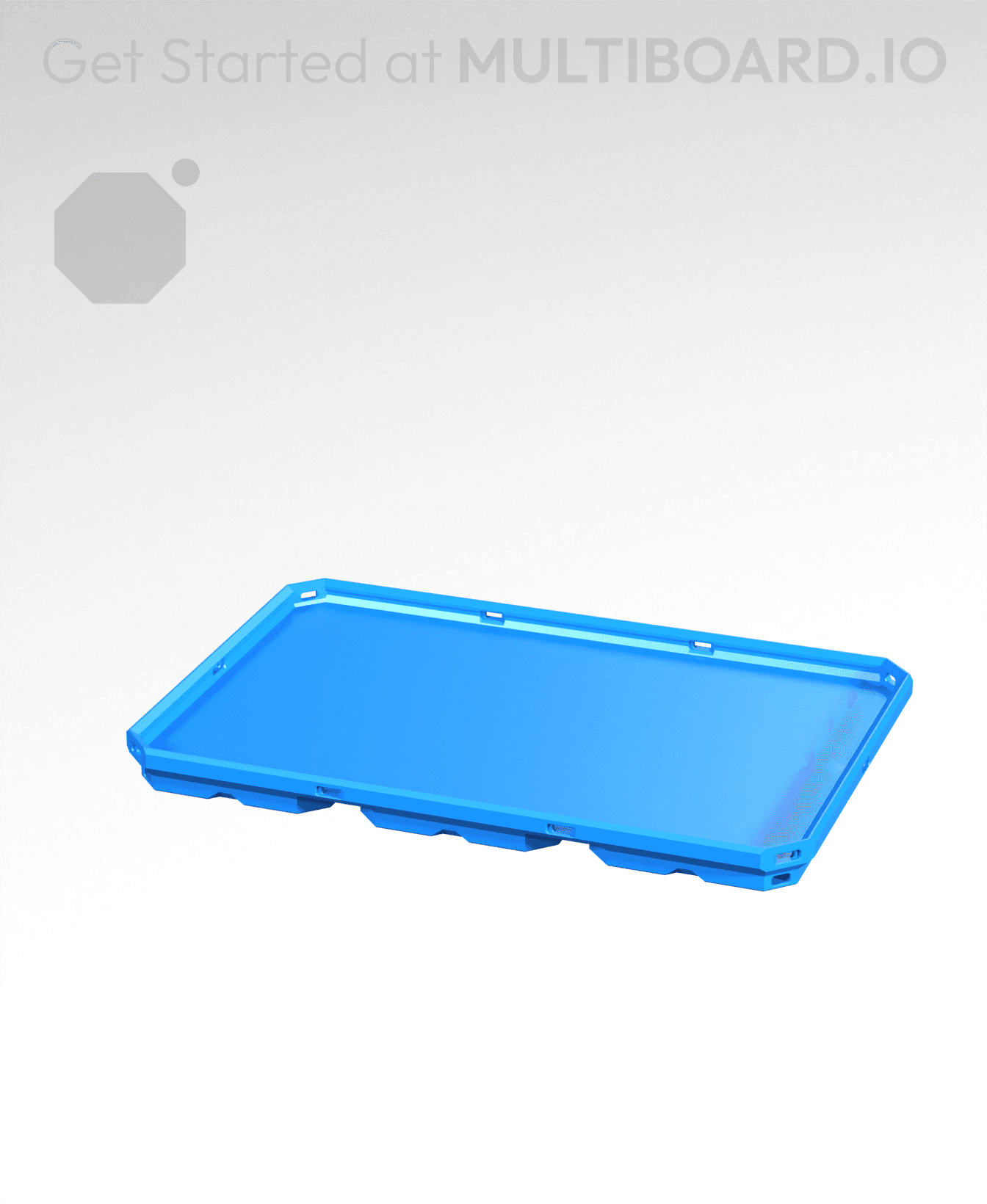 3x2 CU - Micro Multibin Shell 3d model
