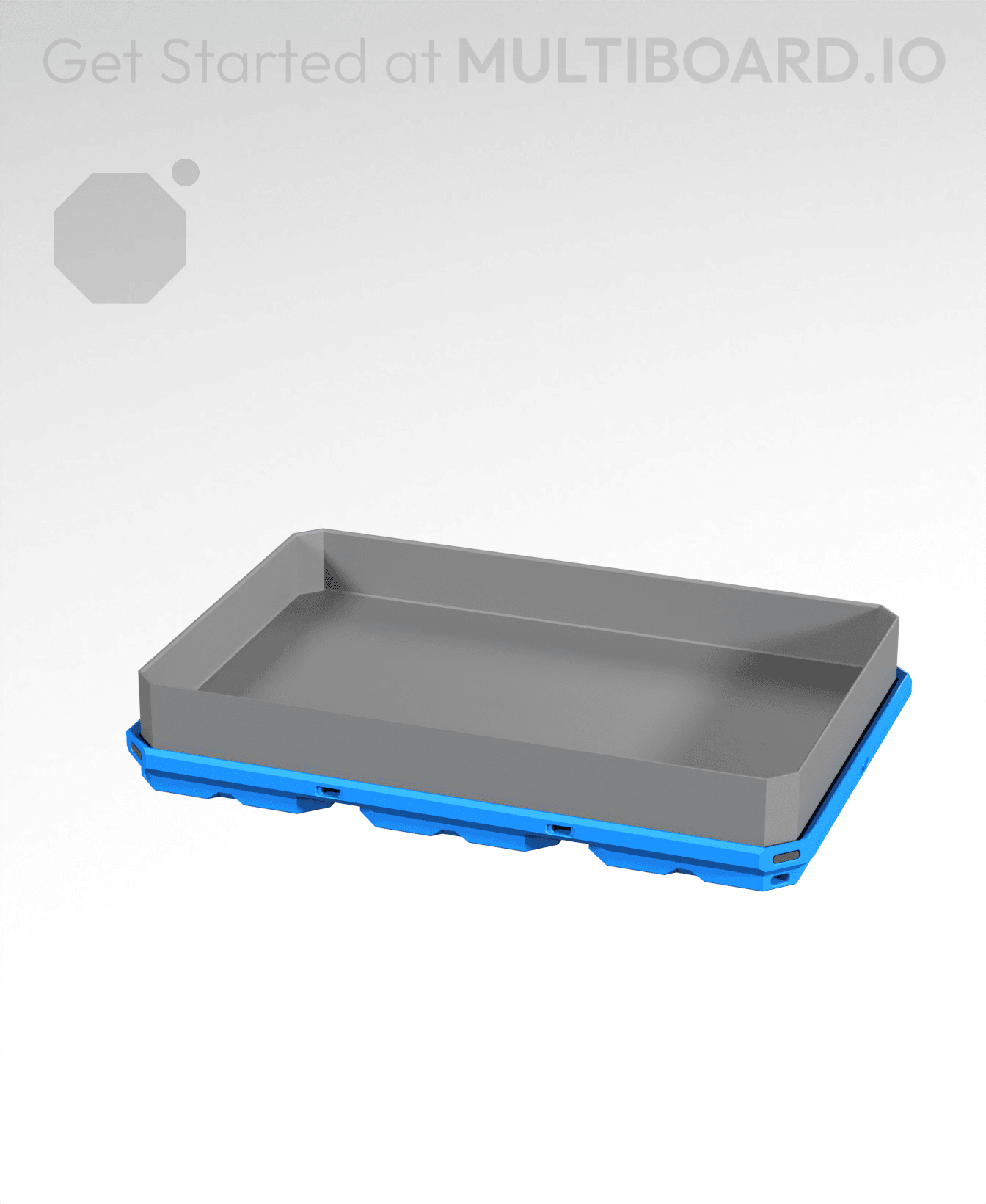 3x2 CU - Micro Multibin Shell 3d model
