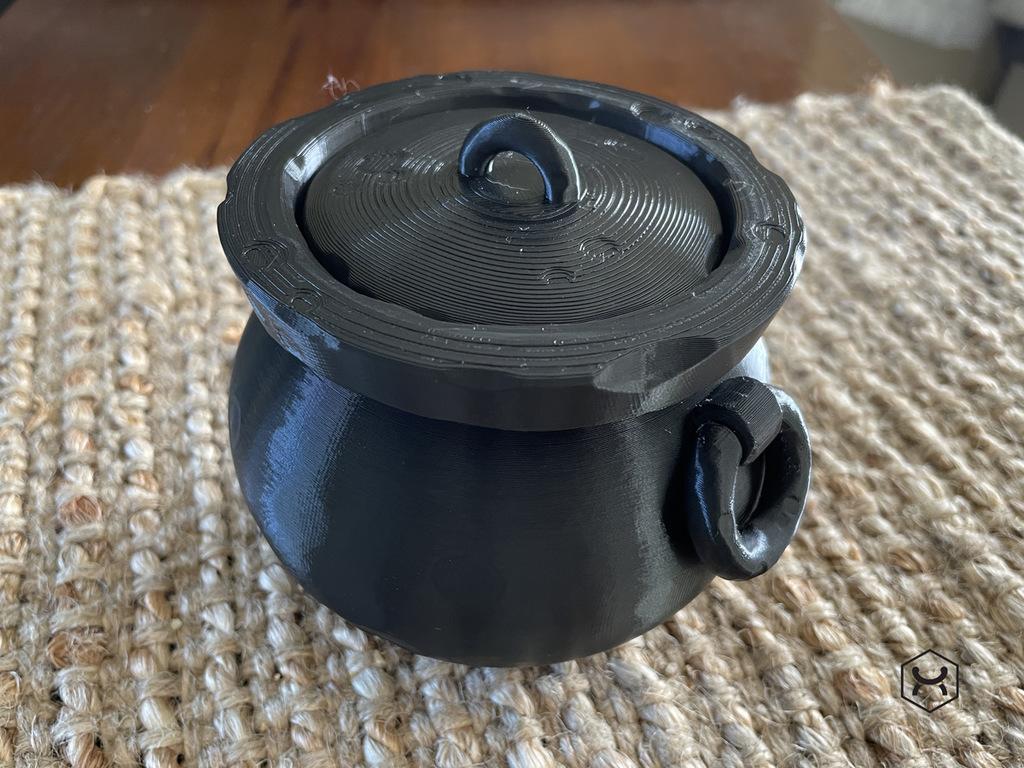 Cauldron Dice Cup 3d model
