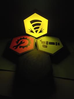 Deep Rock Galactic Class Light Boxes 3d model