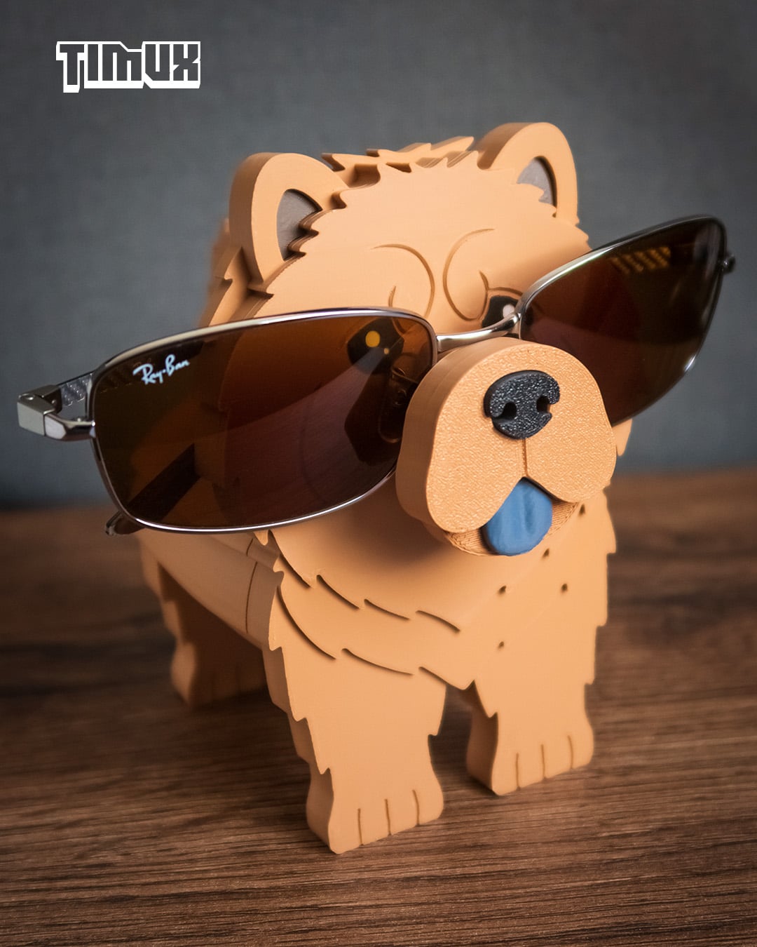CHOW CHOW GLASSES HOLDER 3d model