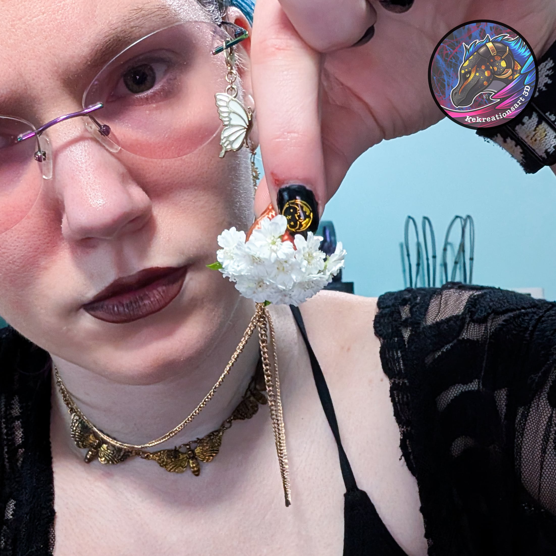 flower keeper pendant 3d model