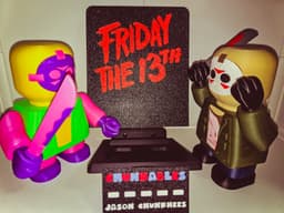 One of these guys dressed for the wrong party! 3d model