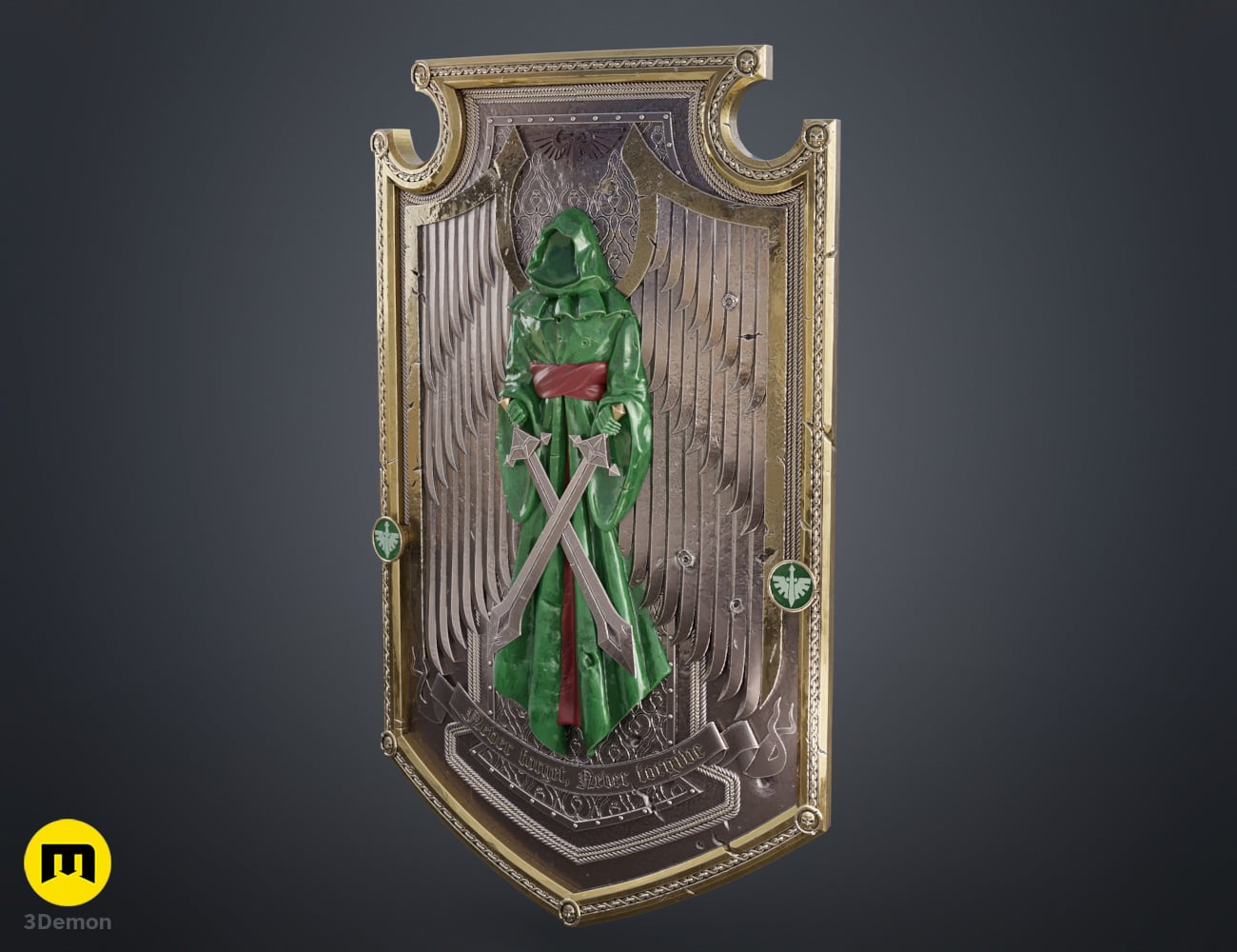 Dark Angels Storm Shield 3d model