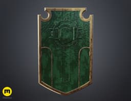 Dark Angels Storm Shield 3d model