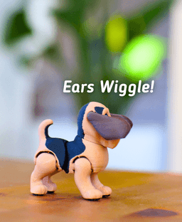 Bloodhound - Articulated fidget Dog 3d model