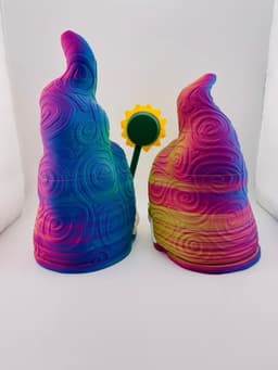Flower Holding Gnome 3d model