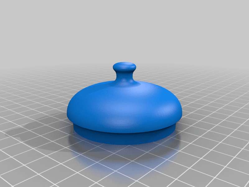 Sugar bowl cap 3d model