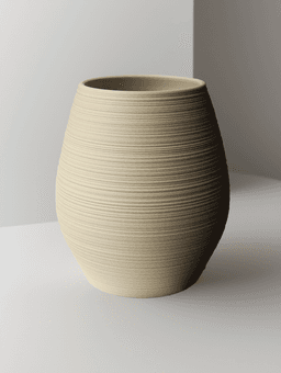 Strata Vase - Layered Vase 3d model