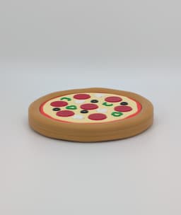 Pizza Compact Mirrors! 3d model